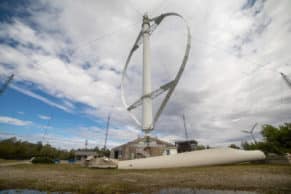 Que faire en Gaspésie : visite du Projet Eole à Cap Chat - la plus grande éolienne à axe vertical du monde