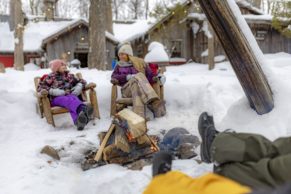 Temps des sucres en famille à la Sucrerie de la Montagne - Photo Tourisme Montérégie