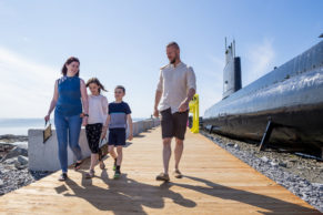 Site Historique Maritime de la Pointe au Père - Les super-pouvoirs du sous-marin