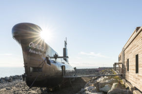 Site Historique Maritime de la Pointe au Père - Le sous-marin Onondaga