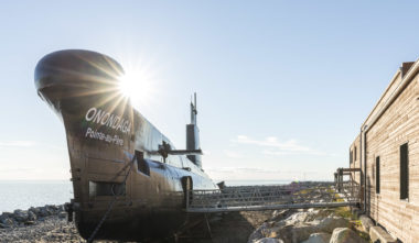 Site Historique Maritime de la Pointe au Père - Le sous-marin Onondaga