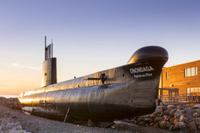 Site Historique Maritime de la Pointe au Père - Le sous-marin Onondaga