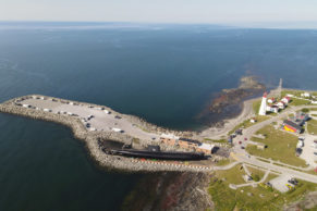 Site Historique Maritime de la Pointe au Père - Vue aérienne