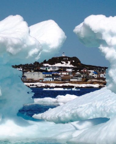 Iceberg à Blanc-Sablon © Vicki Driscoll Voyages CoSte