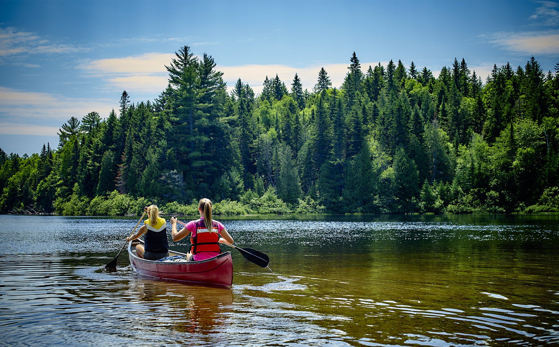 faire le tour du parc de la mauricie