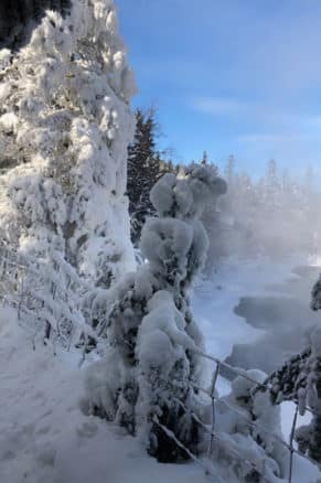 Que faire en hiver au Saguenay-Lac-Saint-Jean - Visite du Village historique de Val-Jalbert