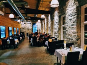 Restaurant du Village Historique de Val-Jalbert au Saguenay-Lac-Saint-Jean