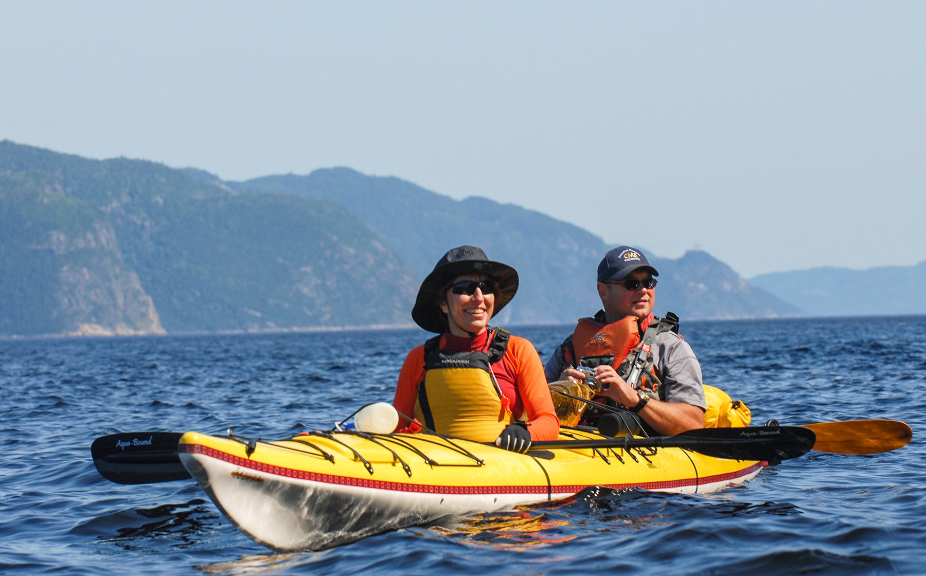 Fjord en kayak SaguenayLacSaintJean Québec le Mag