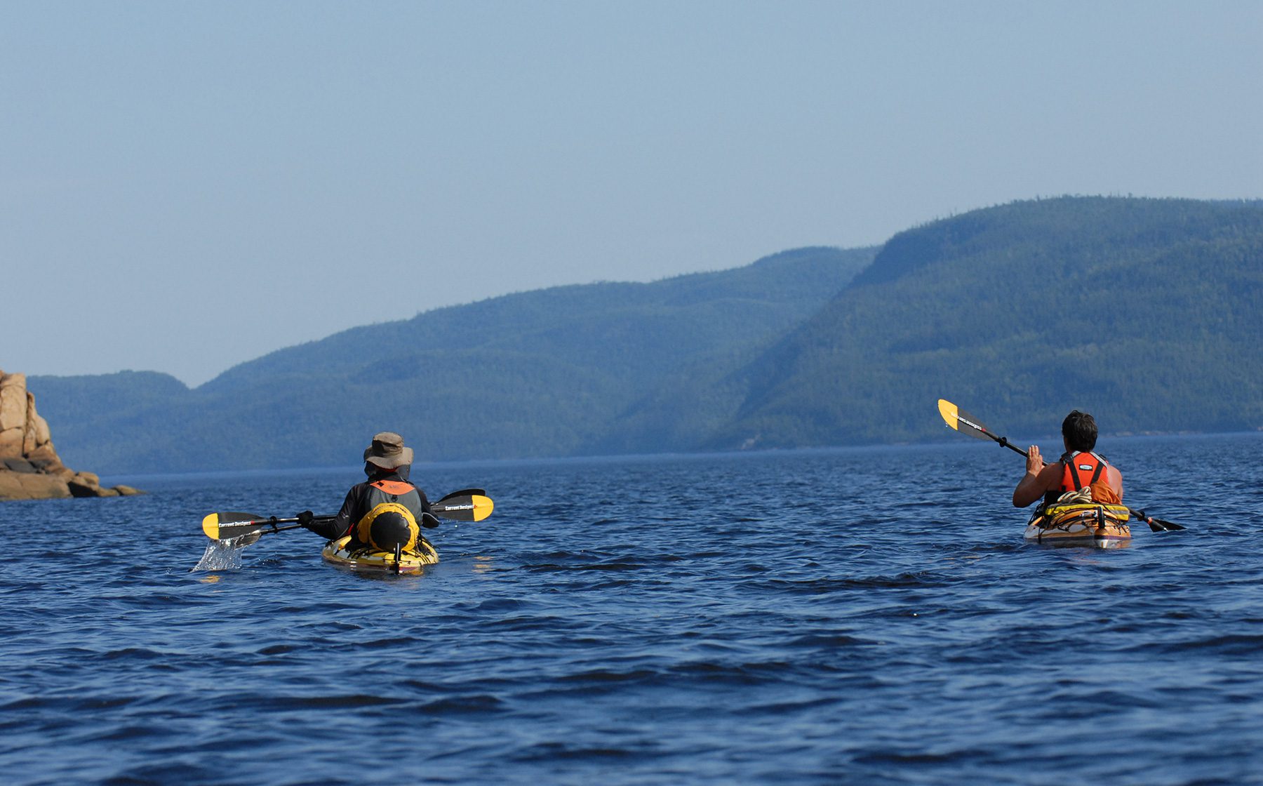 Fjord en kayak SaguenayLacSaintJean Québec le Mag