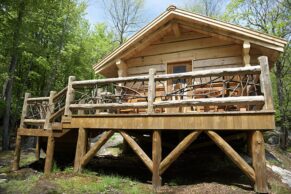 Parc Omega Cabane Prospecteur