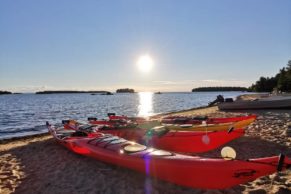 Kayak de mer au Saguenay-Lac-Saint-Jean - Photo Equinox Aventure