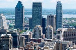 Vue centre ville Montréal depuis le bélvédère Kondiarok © Nicolas Garbay