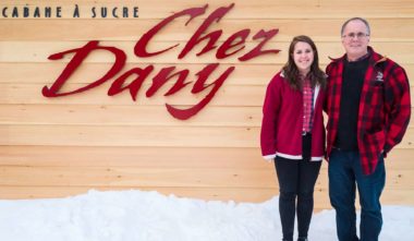 Père et fille © Cabane à sucre chez Dany