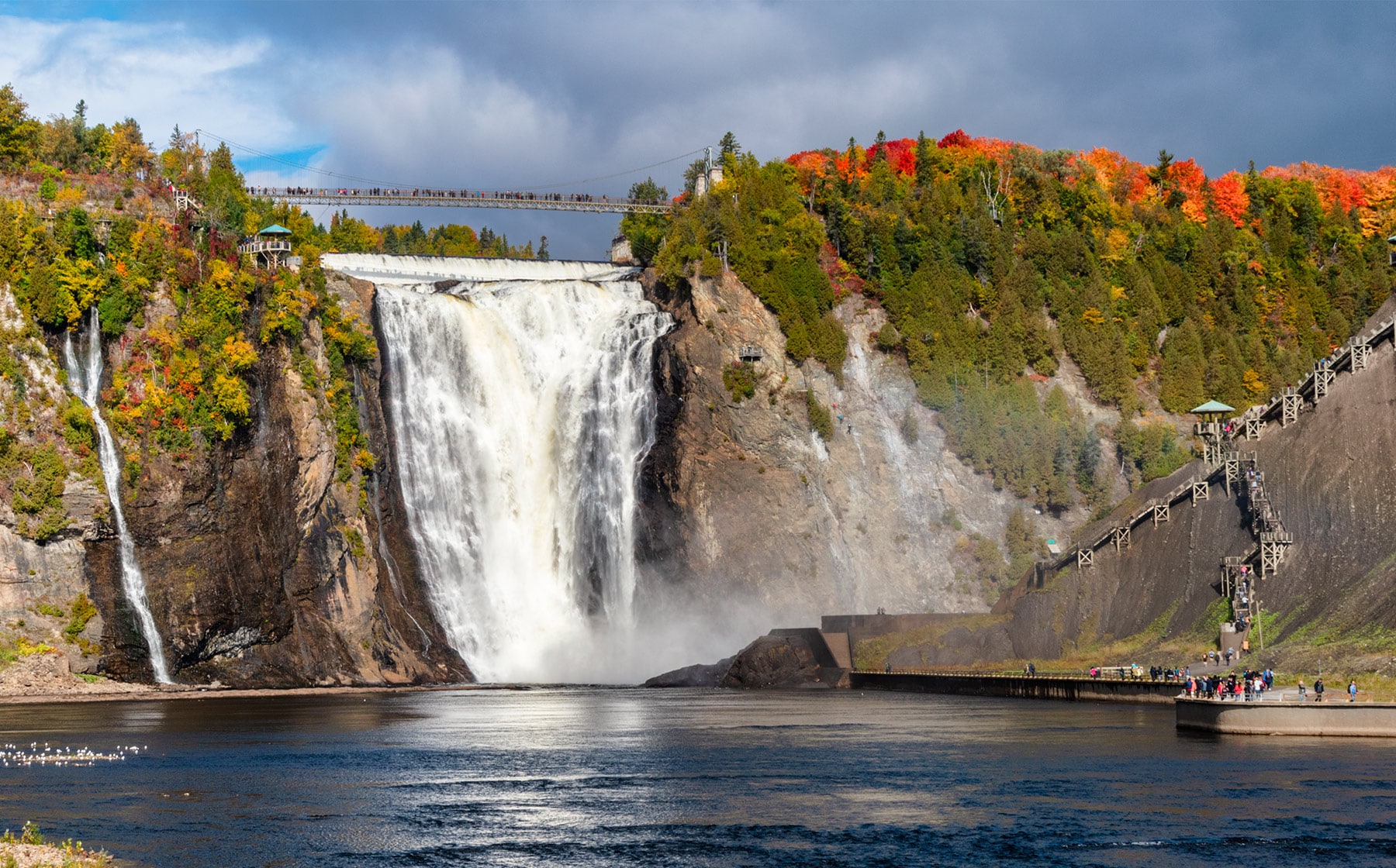 Le parc de la Chute-Montmorency : Impressionnante beauté - Québec le Mag