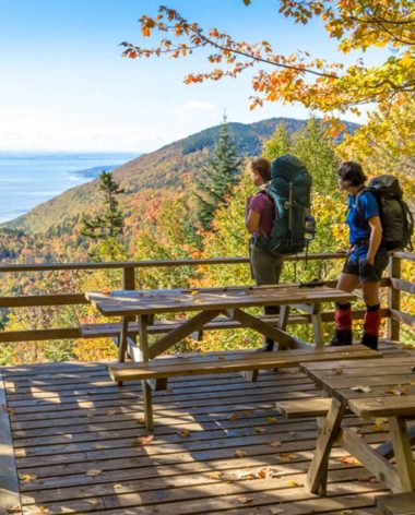 Sentier des Caps de Charlevoix - belvédère Cap Gribane - Photo Claude Fortin