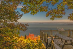 Sentier des Caps de Charlevoix en automne - Photo Jean-Sébastien Perron Studio Drakkar