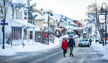 L'hiver à Bait-Saint-Paul en Charlevoix