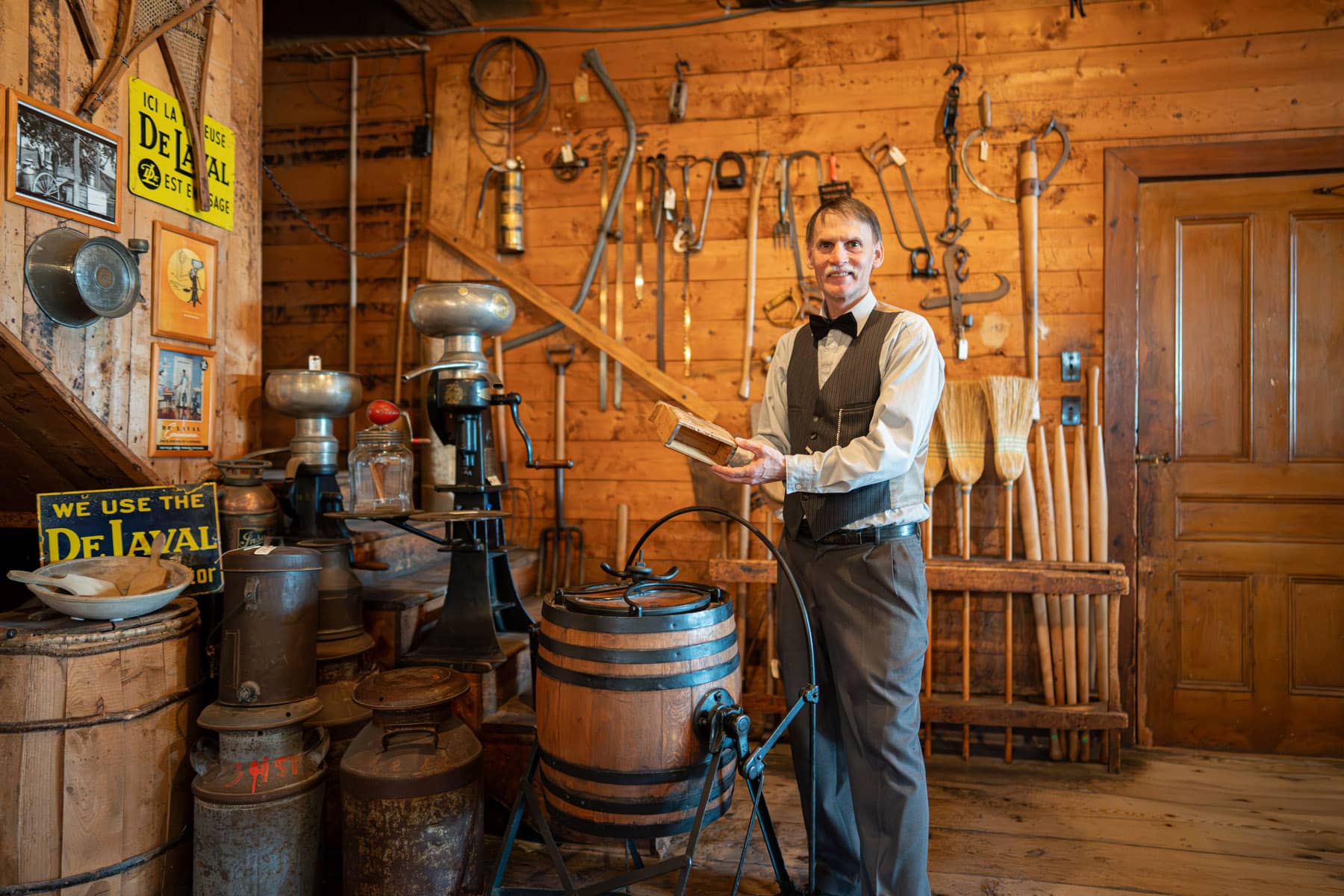 Magasin général historique authentique 1928 de l’Anse-à-Beaufils © Céline Tan Hsuan
