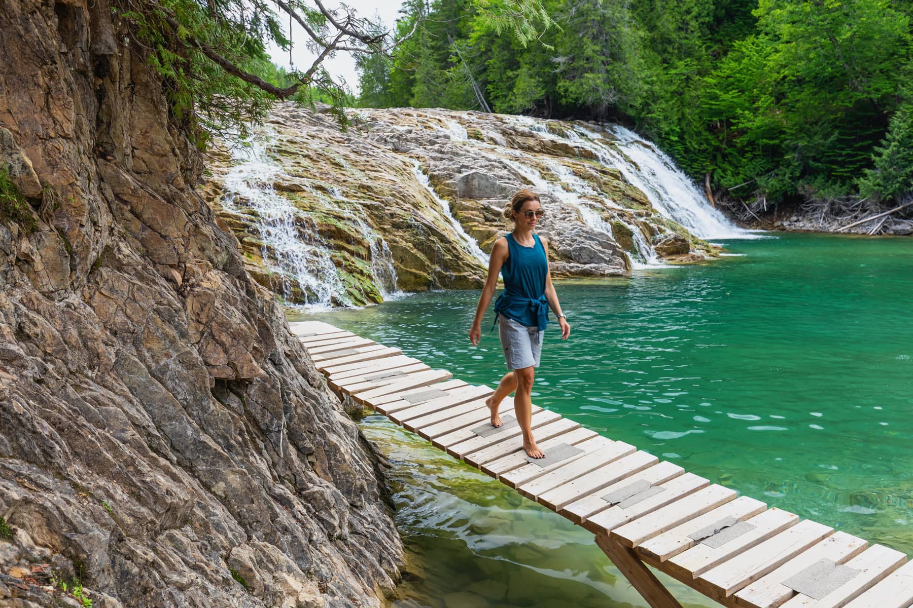 Parc municipal de la Rivière Émeraude - Photo Mathieu Dupuis