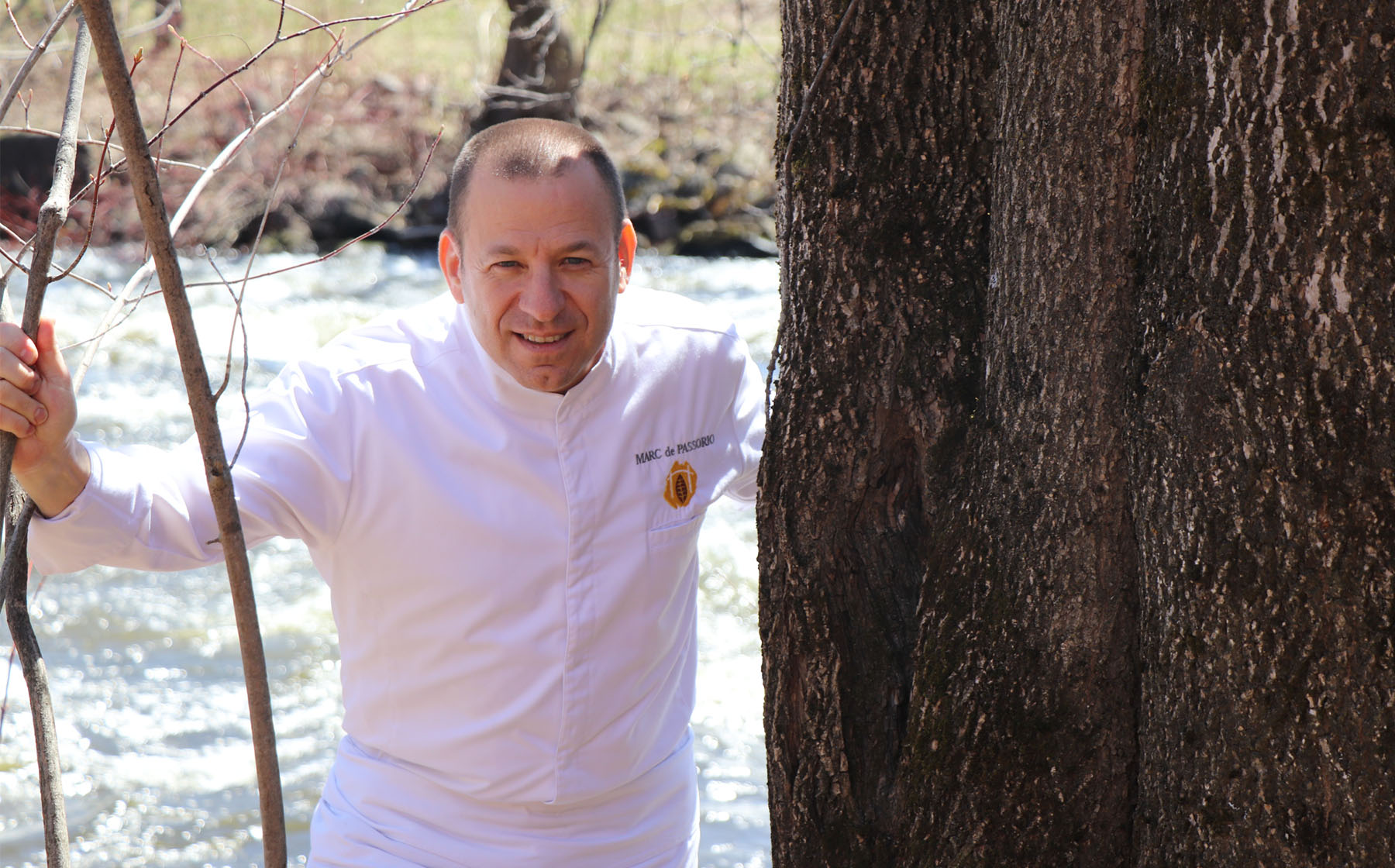 Marc de Passorio, chef du restaurant La Traite à l'Hotel-Musée PRemières Nations de Wendake - Tourisme Autochtone du Québec