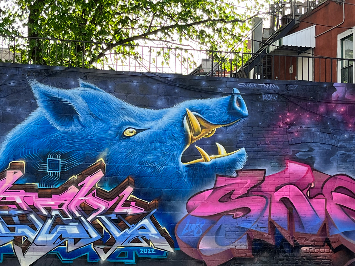 Graffiti Alley : un quartier à visiter à Toronto