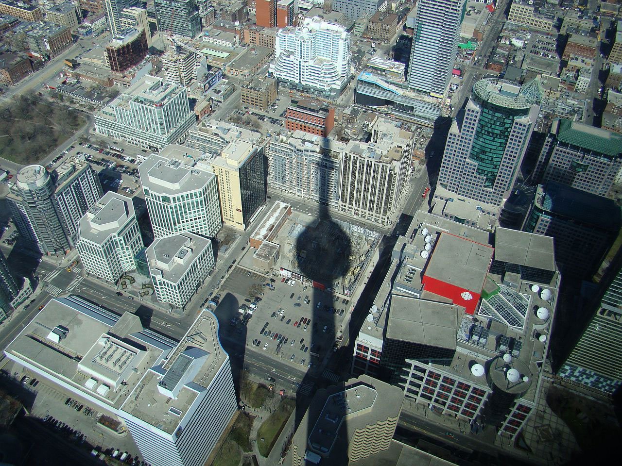 Vue de Toronto depuis la Tour CN