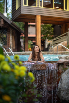 Bain extérieur - Scandinave Spa Mont-Tremblant, Vieux-Montréal, Whistler, Blue Montain