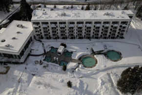 Esterel Resort en hiver - Hotel de luxe dans les Laurentides