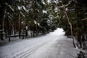 Randonnée - Esterel Resort en hiver - Hotel de luxe dans les Laurentides