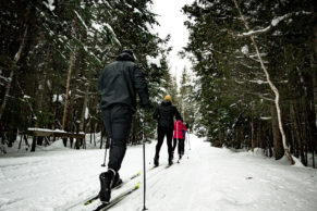 Randonnée - Esterel Resort en hiver - Hotel de luxe dans les Laurentides