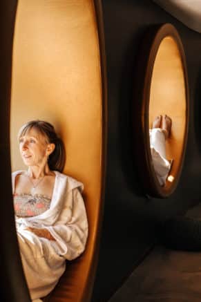 Sauna Bota Bota Spa Montréal - Justine Marc-Aurèle