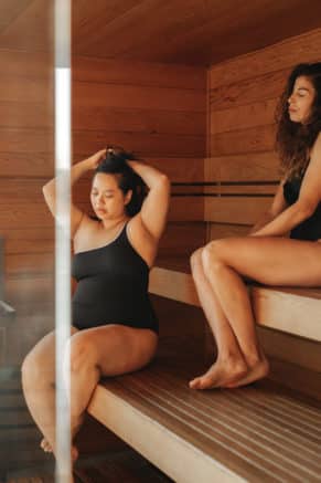 Sauna Bota Bota Spa Montréal - Justine Marc-Aurèle