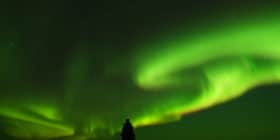 Aurores boréales Inuksuk Nunavik Québec ©Heiko Wittenborn