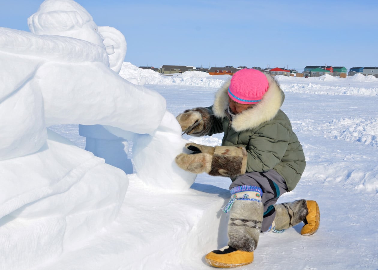 Festival des neiges au Nunavik - Photo Isabelle Dubois
