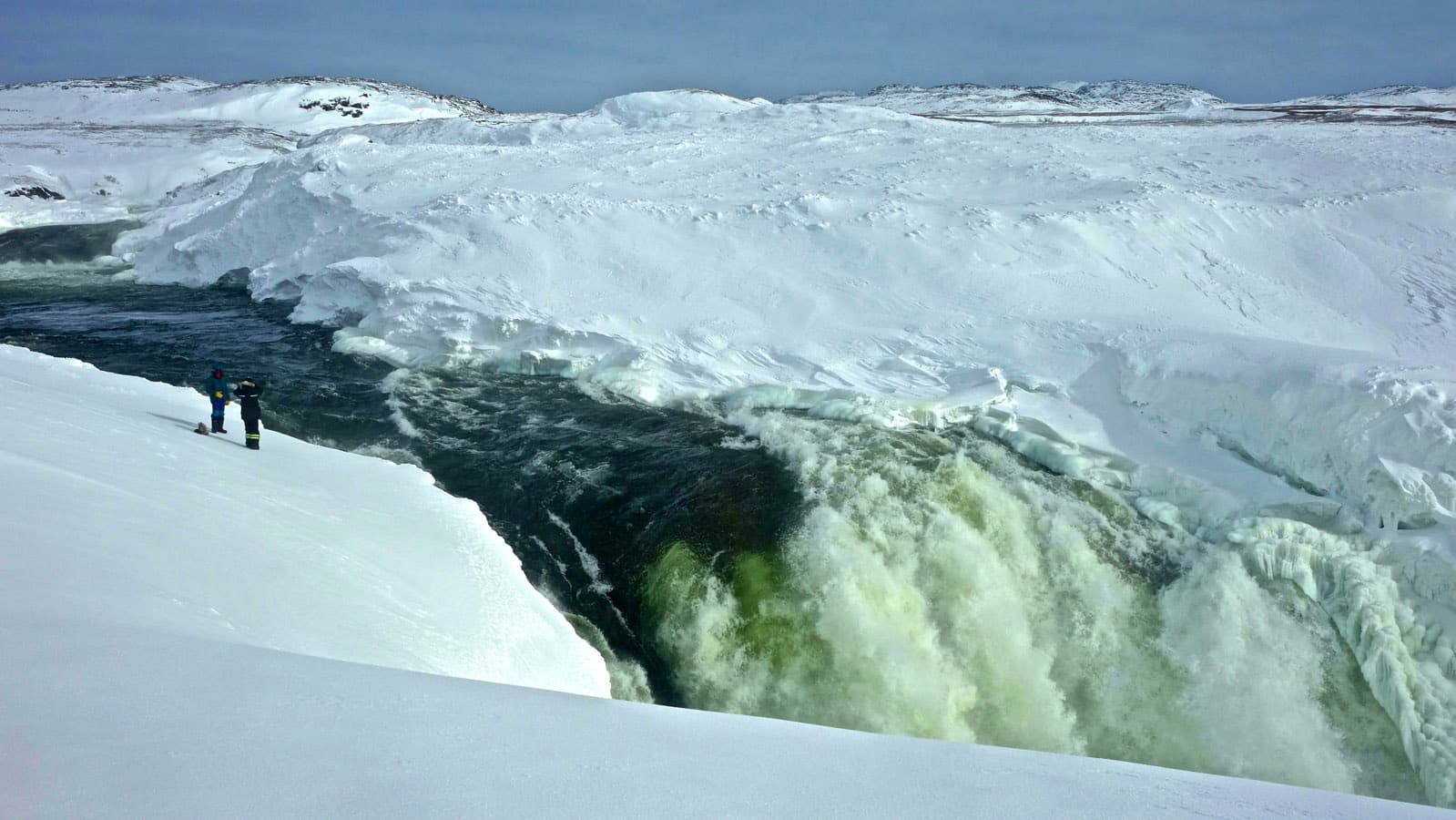 chutes_Nastapoka dans le Parc national Tursujuq - Hiver au Nunavik ©Véronique Nadeau_25