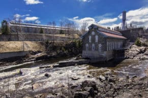 Pulperie de Chicoutimi Bâtiment 1912 crédit La Pulperie de Chicoutimi Musée régional