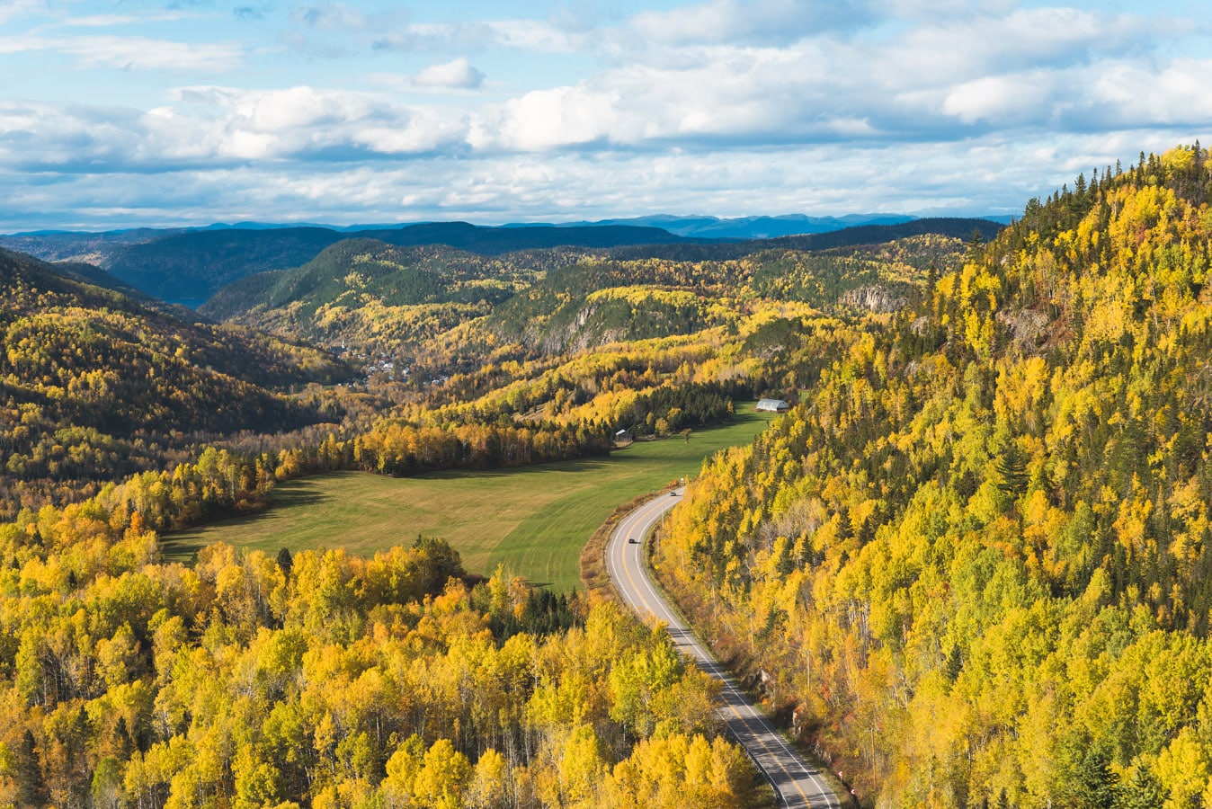 Route Automne au Saguenay-Lac-Saint-Jean - Laurent Silvani