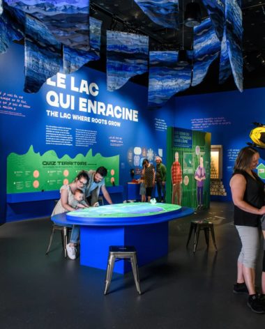 L'Odyssée des Bâtisseurs Saguenay-Lac-Saint-Jean - Exposition interactive