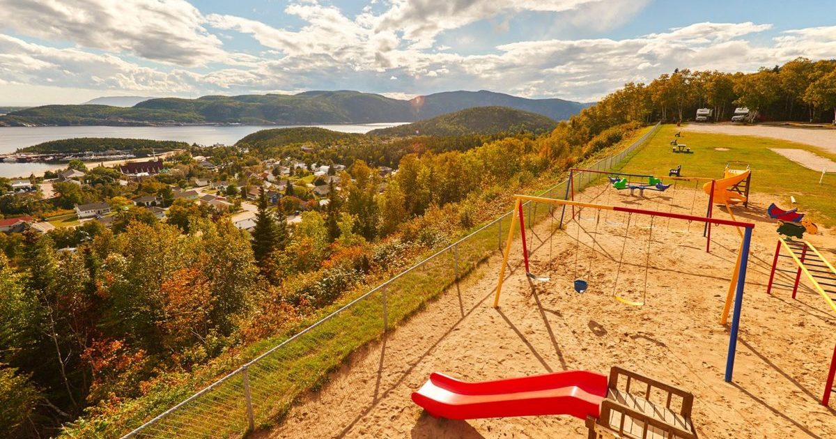 Camping Tadoussac . Vue sur le fleuve à Tadoussac - Québec le Mag