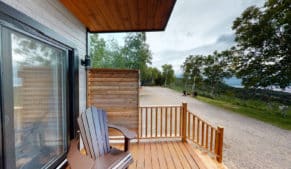 Camping Tadoussac : terrasse