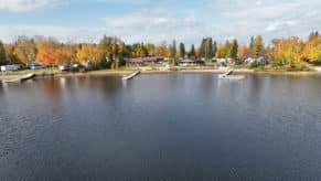 Vue de la baie - Chalets Baie Cascouia - Hotel Saguenay-Lac-Saint-Jean