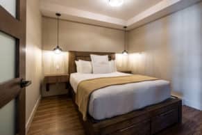 Viking Resort & Marina : un hotel dans les Laurentides - Vue d'une chambre