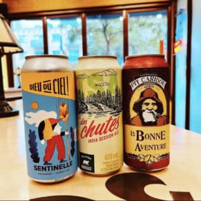 Bières locales - Binerie Mont-Royal, restaurant à Montréal