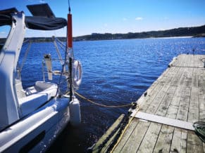 Voilier au quai - Voile Mercator Saguenay-Lac-Saint-Jean