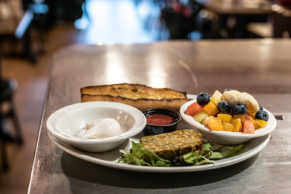 Cuisine et plats du petit hôtel et Café Bierhoff Québec - Photo Andre-Olivier Lyra