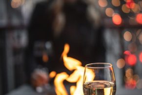 Terrasse du petit hôtel et Café Bierhoff Québec - Photo Andre-Olivier Lyra