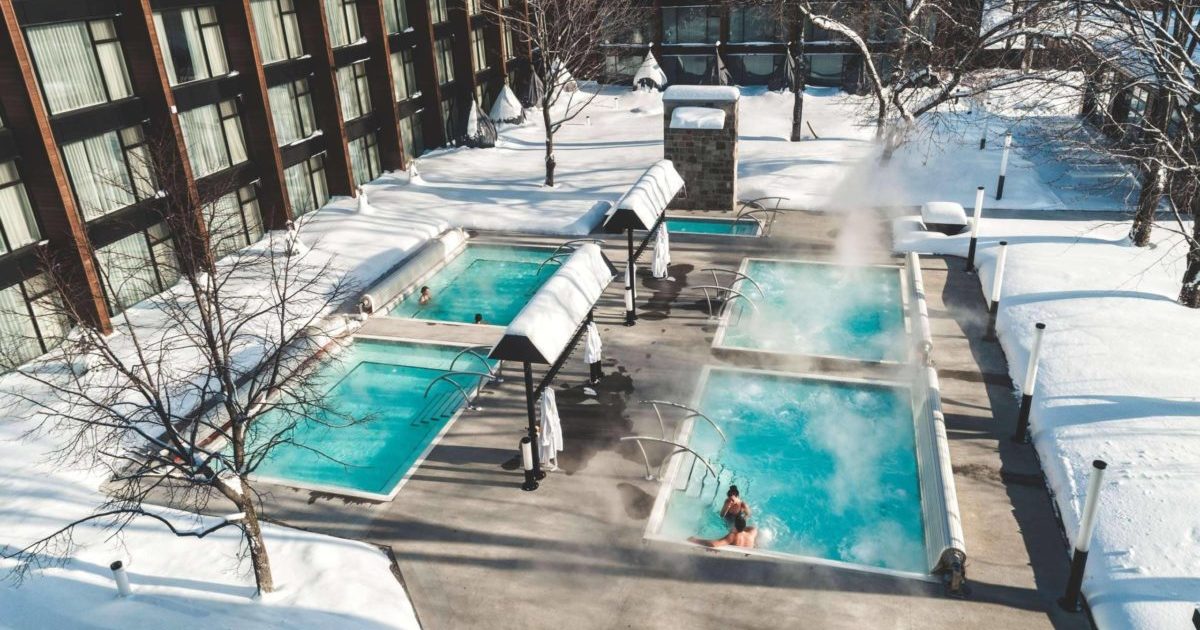 Pause bien-être en plein hiver dans le Paus Spa de l'Hôtel Gouverneur Saguenay - Hôtel de luxe au Québec