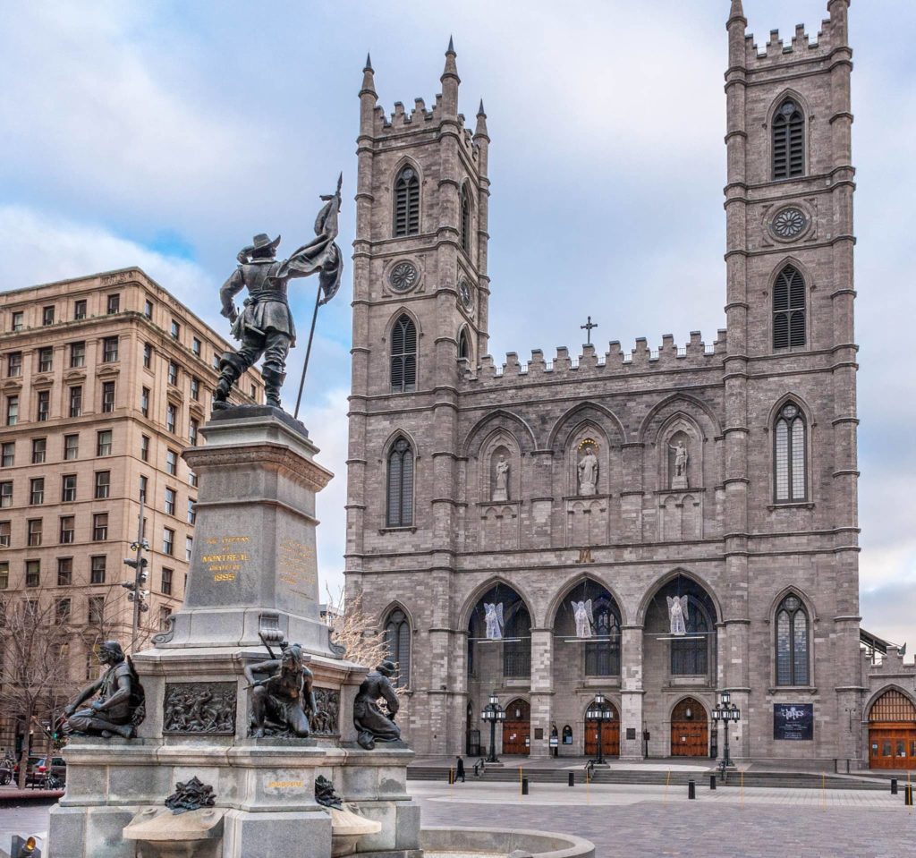 Basilic Notre Dame à Montréal