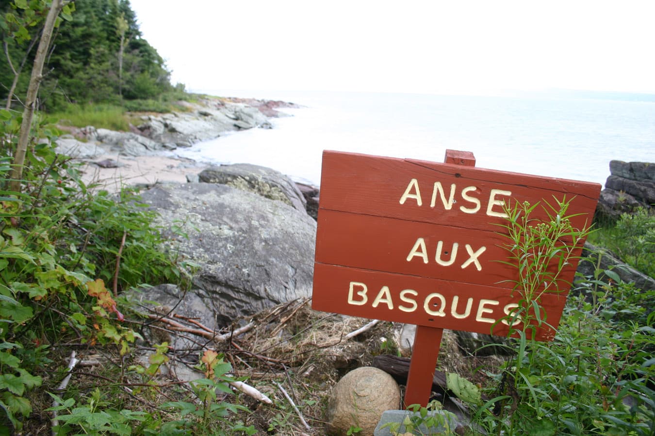 Anse aux Basques sur Ile aux Basques- Photo Mélanie Paquet