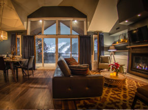 Domaine Nymark - Hébergement dans les Laurentides - Chambre avec terrasse - Photo Mathieu Concept